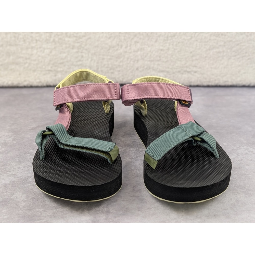 Teva Midform Universal Retro Multi Platform Sandals 1090969 Womens 8 New - Picture 2 of 6